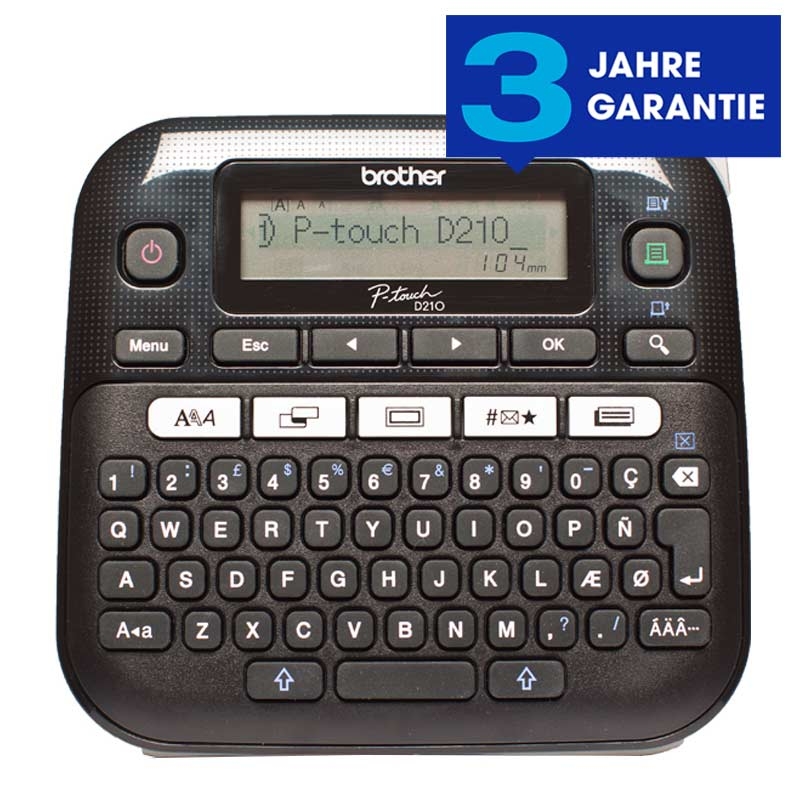 Brother P-Touch D210 Beschriftungsmaschine