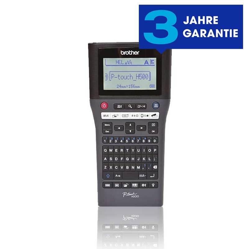 Brother PTH500ZG1 P-Touch H500 Beschriftungsgerät mit PC-Anschluss