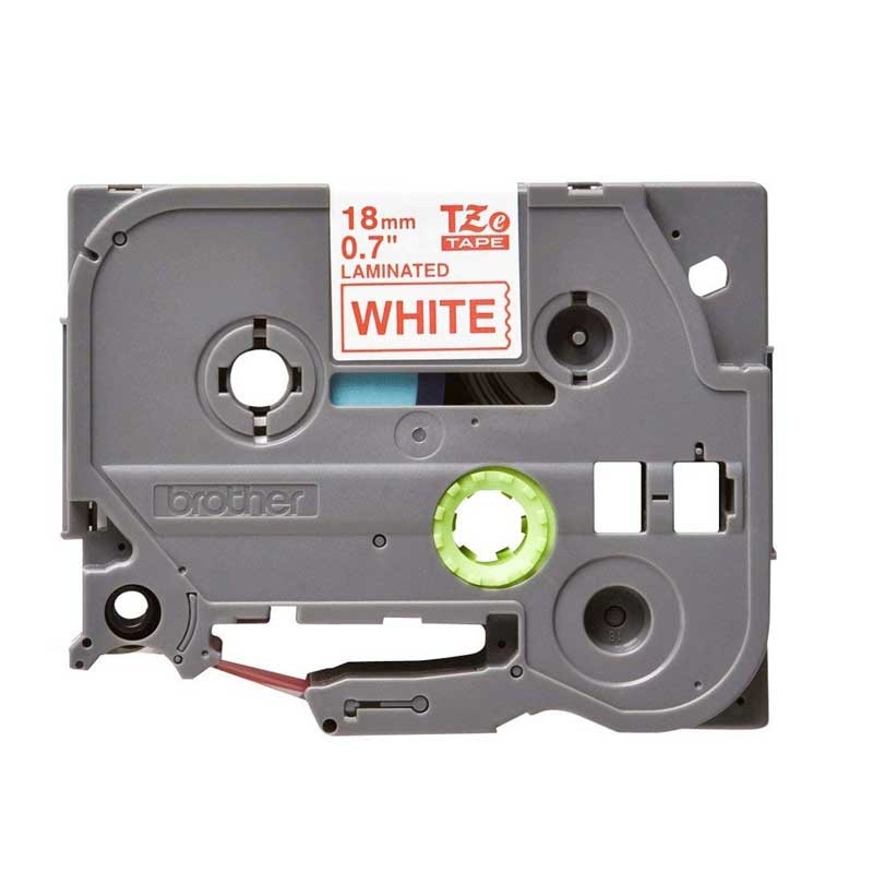 Brother TZE-242 P-Touch rot auf weiss 18mm