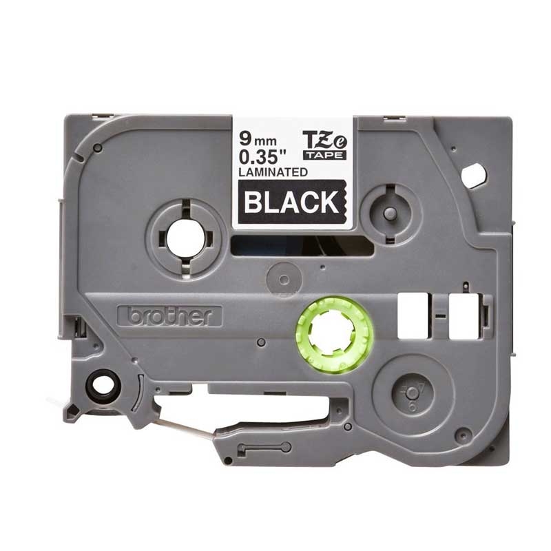 Brother TZE-325 P-Touch weiss auf schwarz 9mm