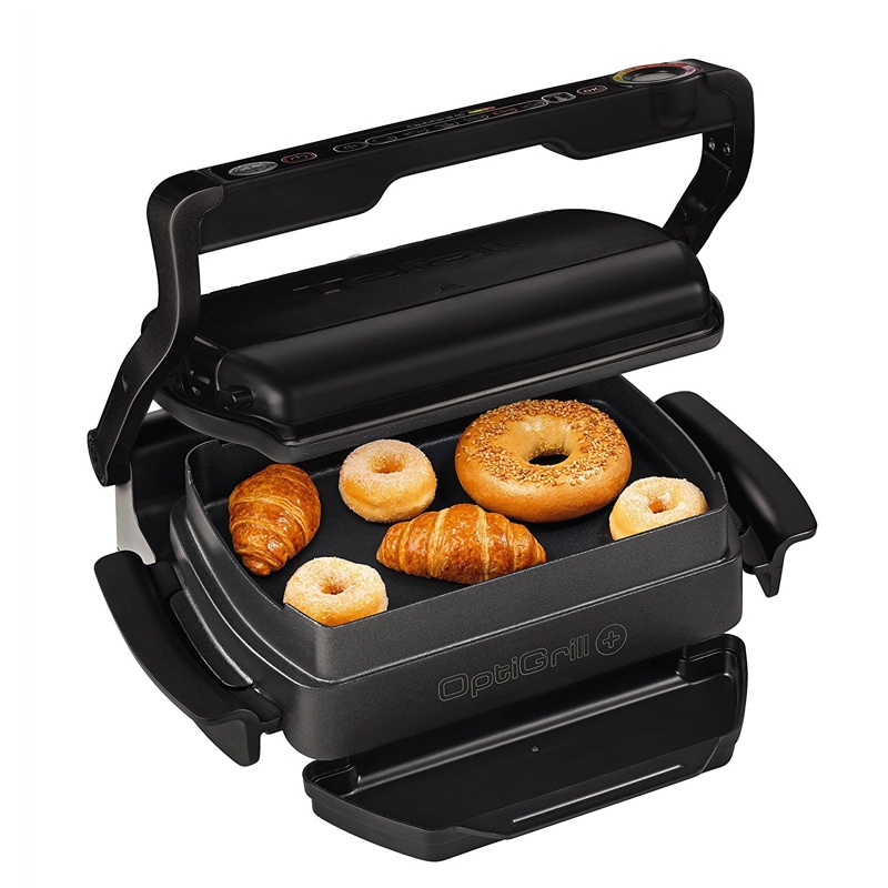 Tefal Optigrill plus GC7148 Snacking und Baking schwarz