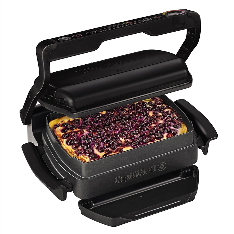 Tefal Optigrill plus GC7148 Snacking und Baking schwarz