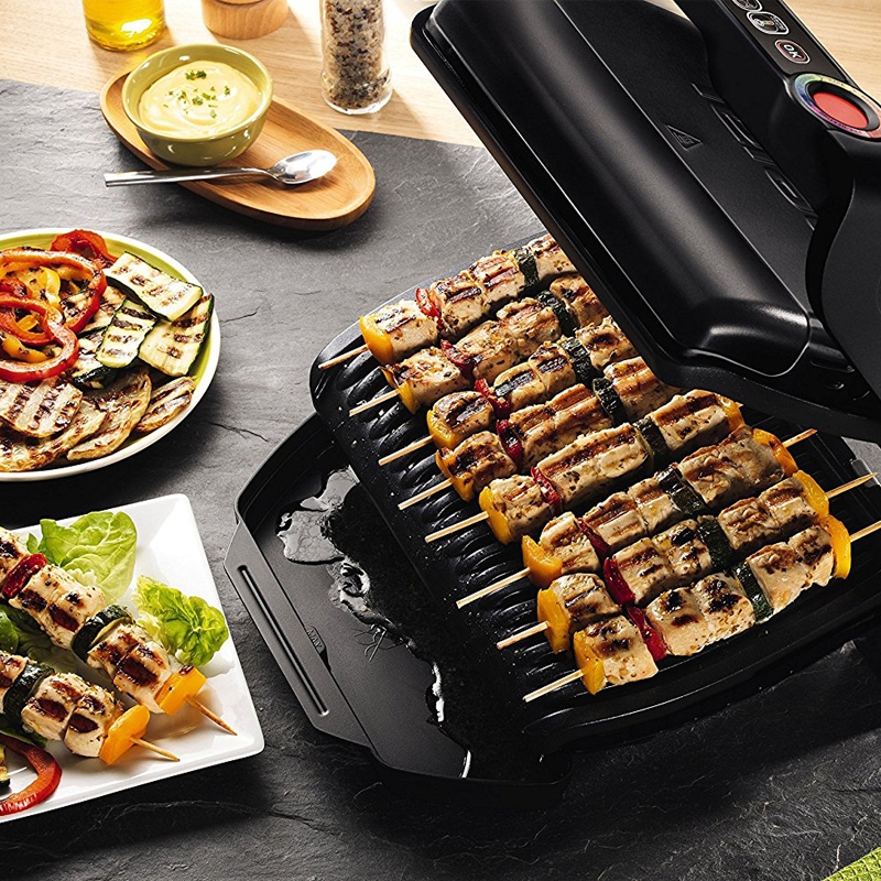 Tefal Optigrill plus GC7148 Snacking und Baking schwarz
