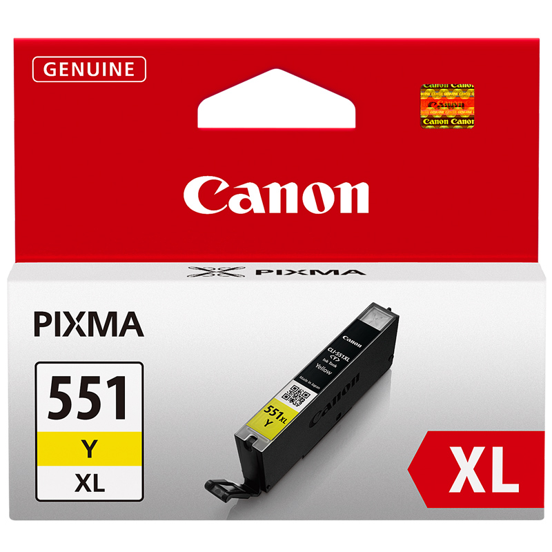 Canon CLI-551XLY Tinte yellow