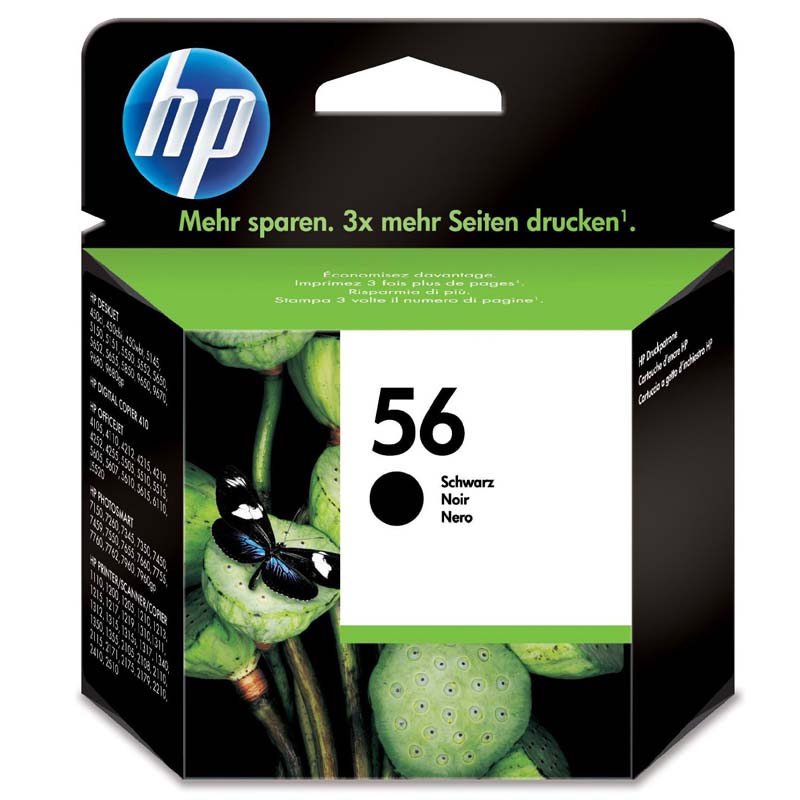 HP NO.56 Tintenpatrone schwarz