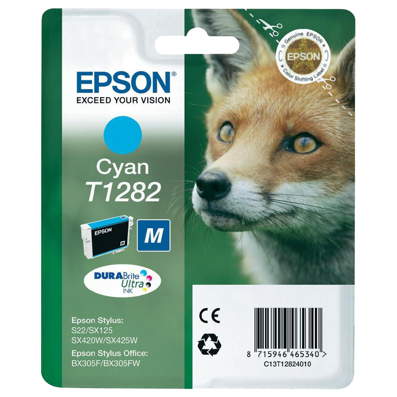 Epson T1282 cyan Tintenpatrone