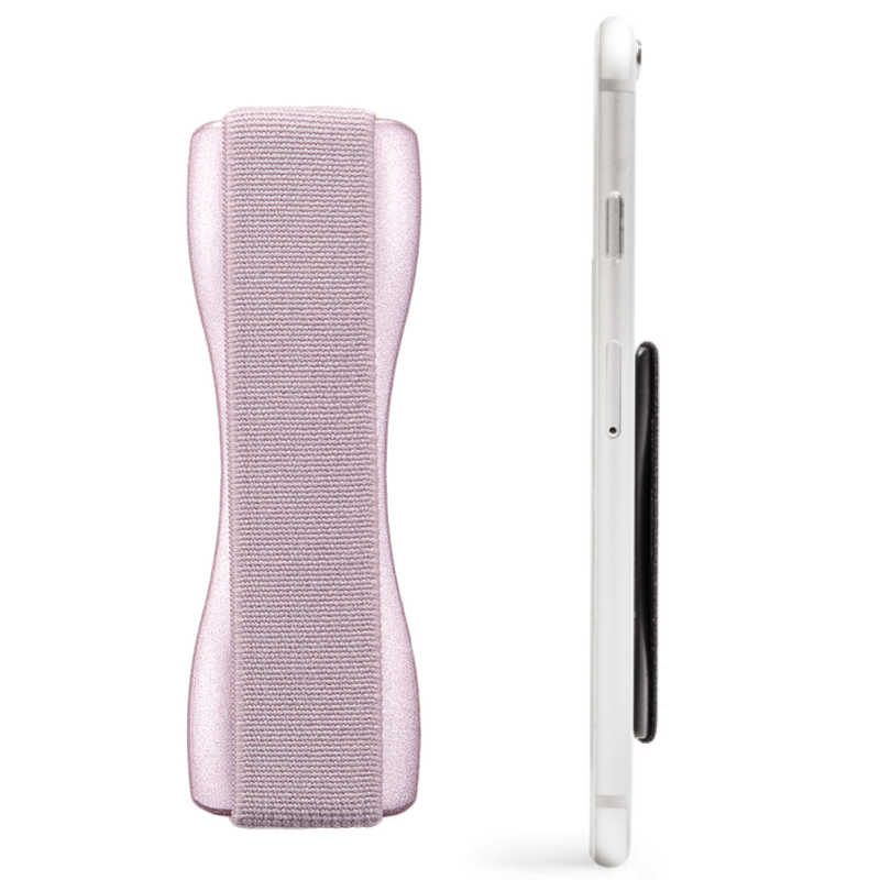 Happy Strappy Smartphone Fingerhalter ganz rosegold