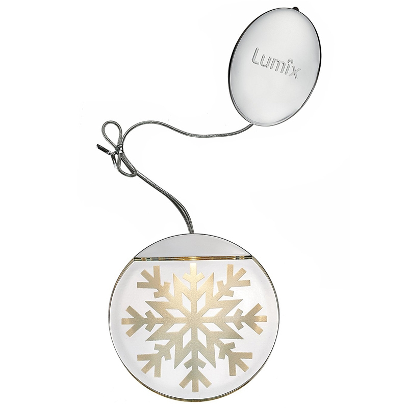 Krinner Lumix Deco Lights LED-Acrylglastaler Schneekristall