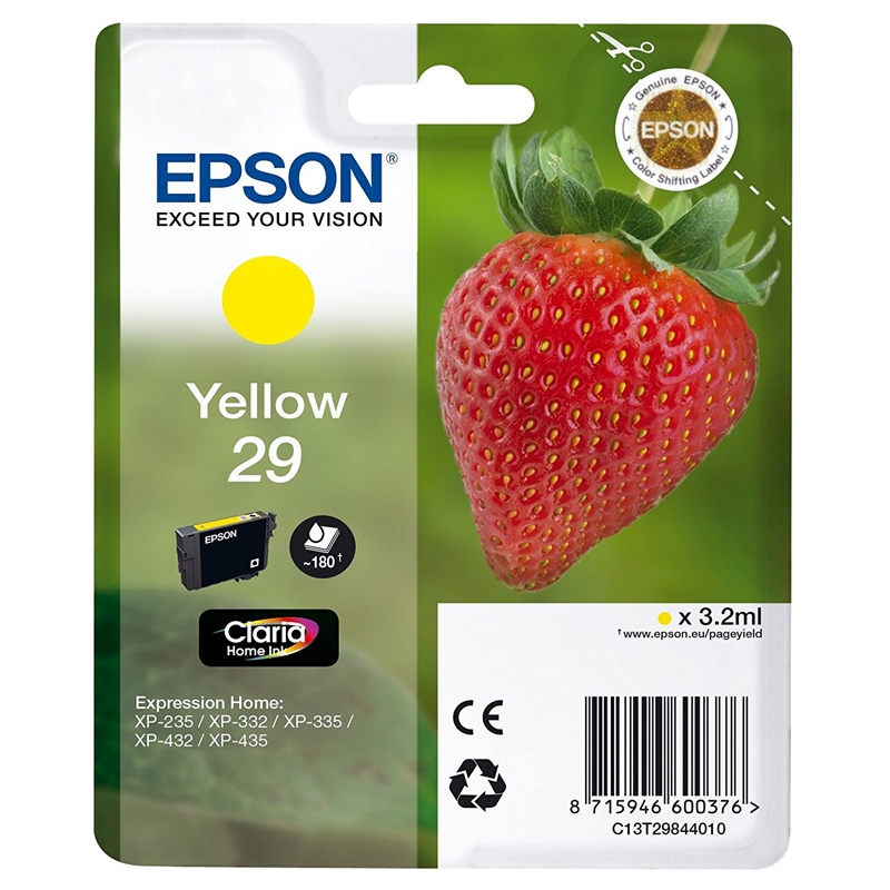 Epson 29 gelb Tintenpatrone