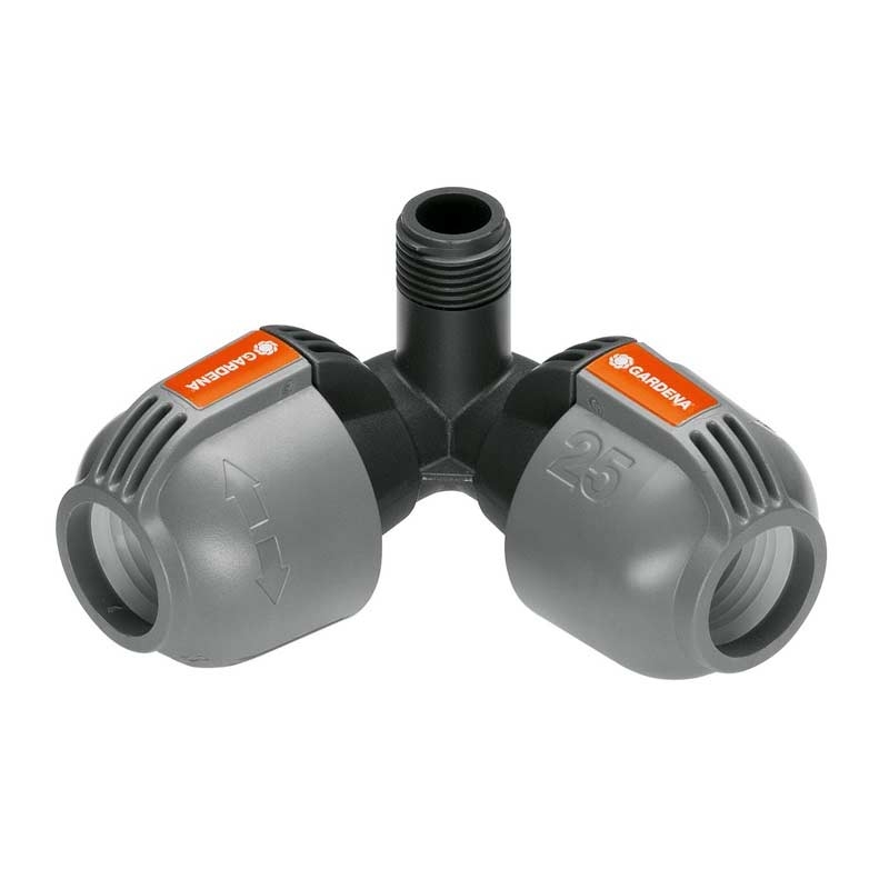 GARDENA 2782-20 Sprinklersystem Winkelstück mit Außengewinde