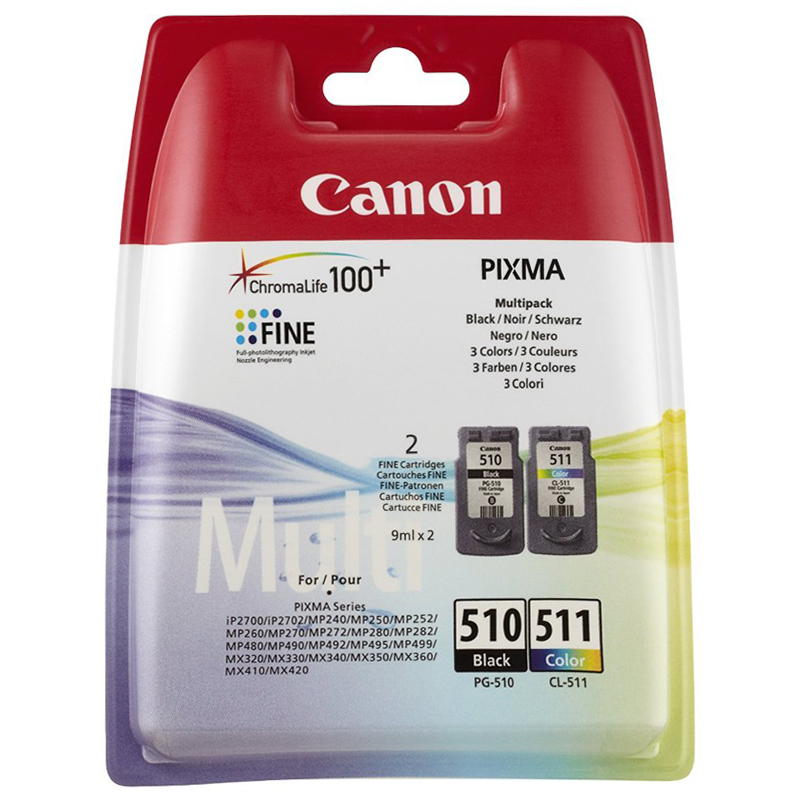 Canon PG-510 + CL-511 Multipack Tintenpatrone