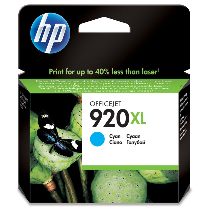 HP NO. 920 XL Tintenpatrone cyan