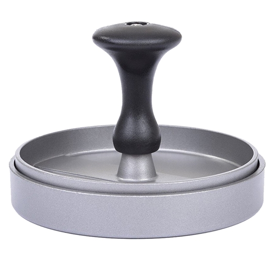 Gräwe Hamburgerpresse inkl. 25 Blatt Backpapier