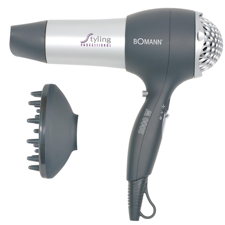 Bomann HTD 889 CB Haartrockner grau