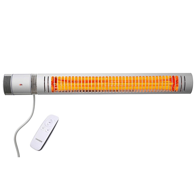 Vasner SlimLine X20 Infrarot-Heizstrahler silber