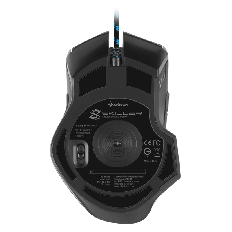 Sharkoon Skiller SGM1 Gaming Maus mit Makrotasten