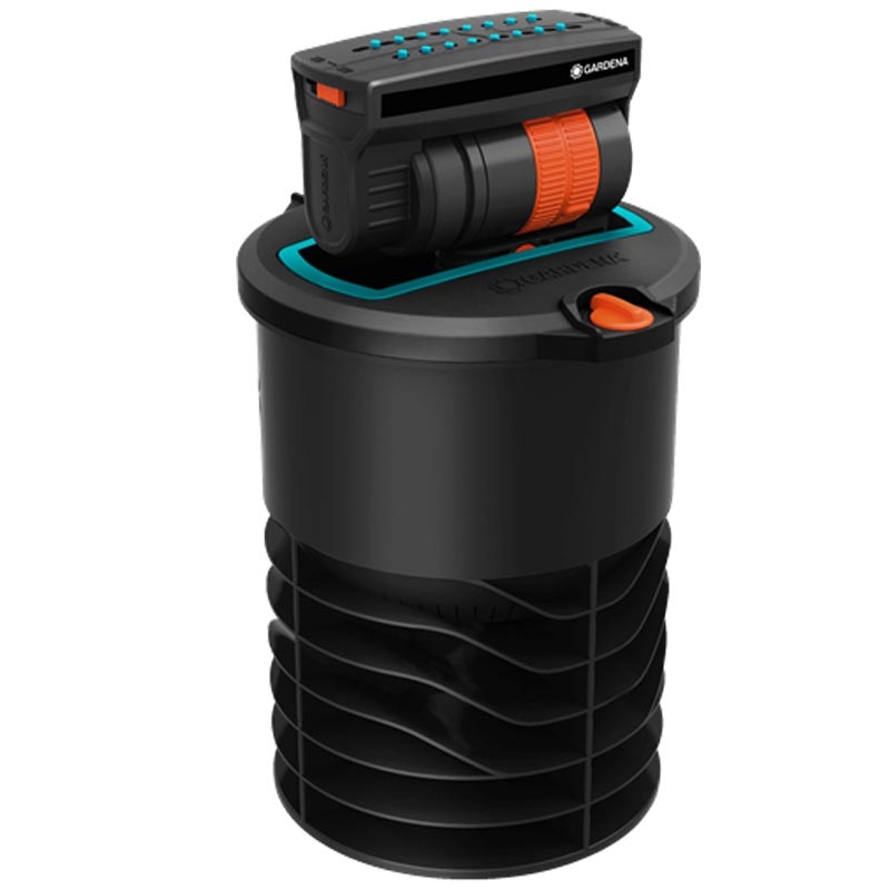 GARDENA 08223-20 Sprinklersystem Versenk-Viereckregner OS 140