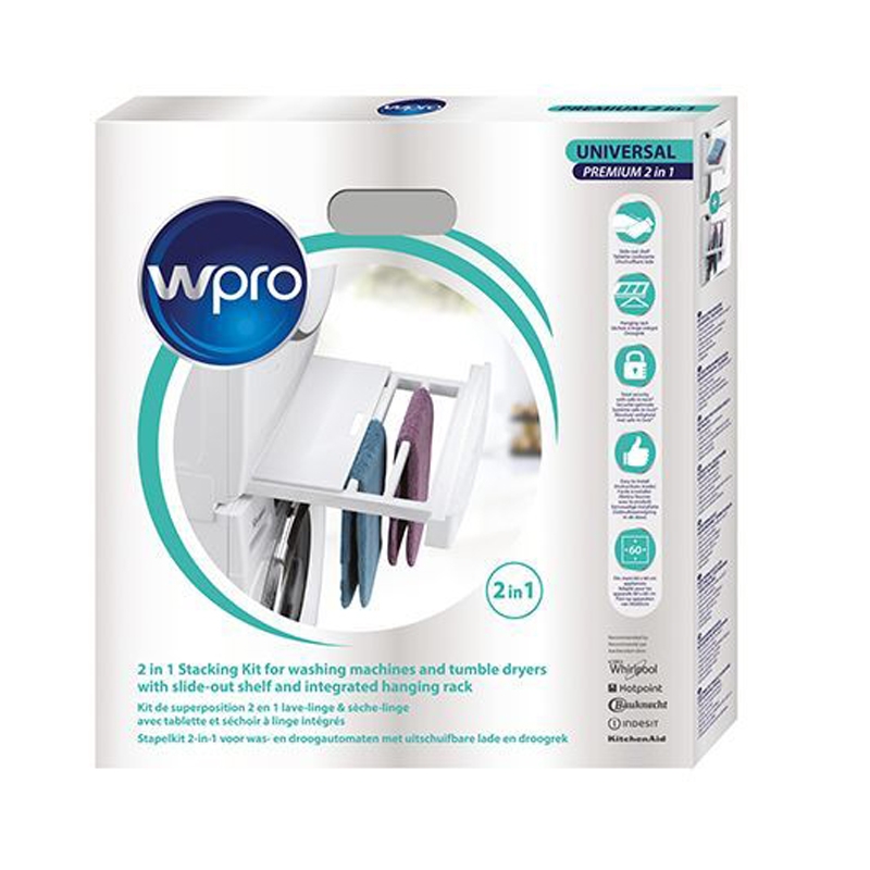 Wpro SKP101 Wasch-Trocken-Verbindungssatz