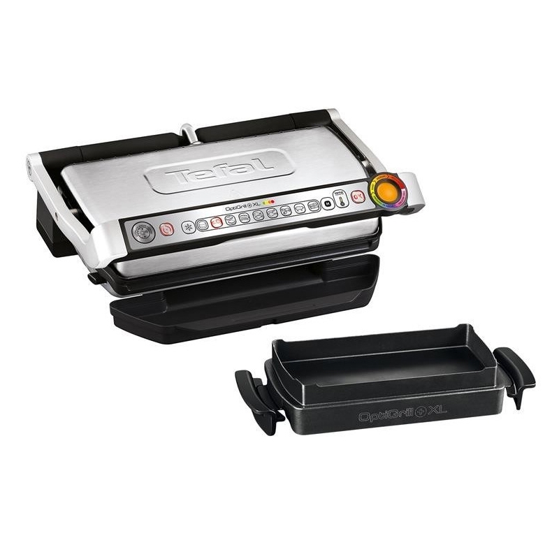 Tefal Optigrill+ XL Kontaktgrill GC724D.SB Snacking & Baking GC722D + XA7268