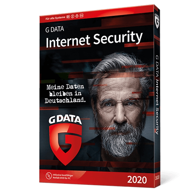 GData Internet Security 2020 - 3 Device 1 Jahr Box