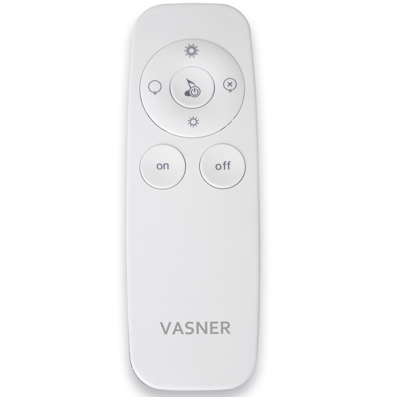 Vasner Appino BEATZZ Infrarotstrahler mit Bluetooth-Lautsprecher grau