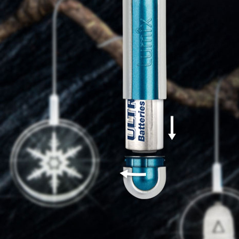 Krinner Lumix Highlights 3D-Acrylglastaler Cosmic Blue