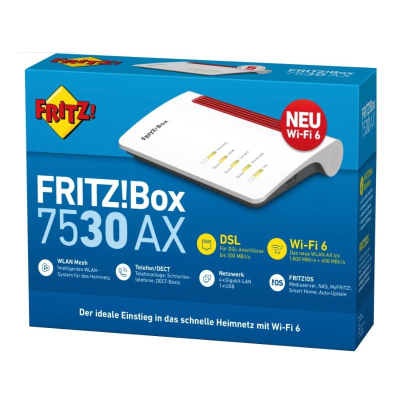 AVM FRITZ!box WLAN 7530 AX DSL-Router
