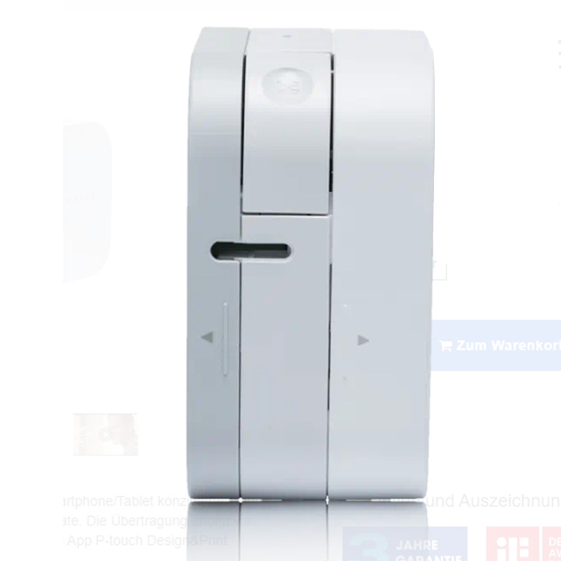 Brother PT-P300BT P-Touch Cube Etikettendrucker