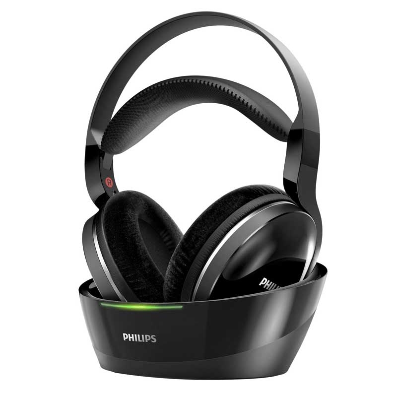 Philips SHD8850/12 Kabelloser TV Kopfhörer Over Ear schwarz