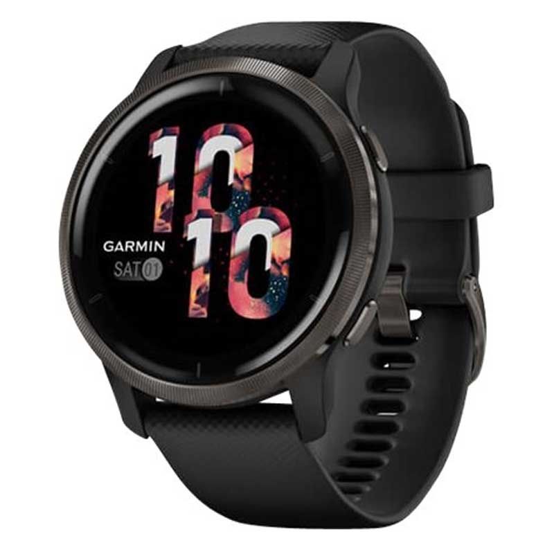 Garmin Venu 2 Smartwatch schwarz/schiefergrau