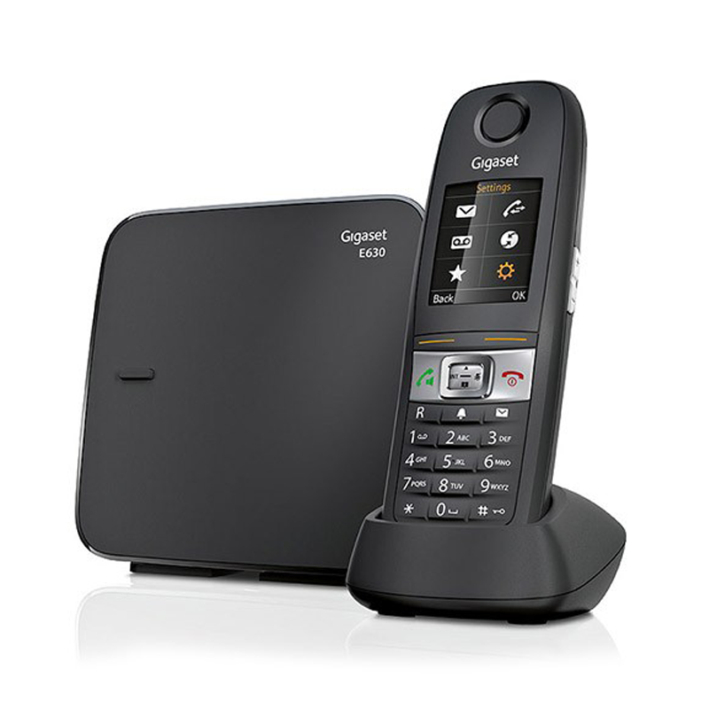 Gigaset E630 schwarz Schnurlostelefon