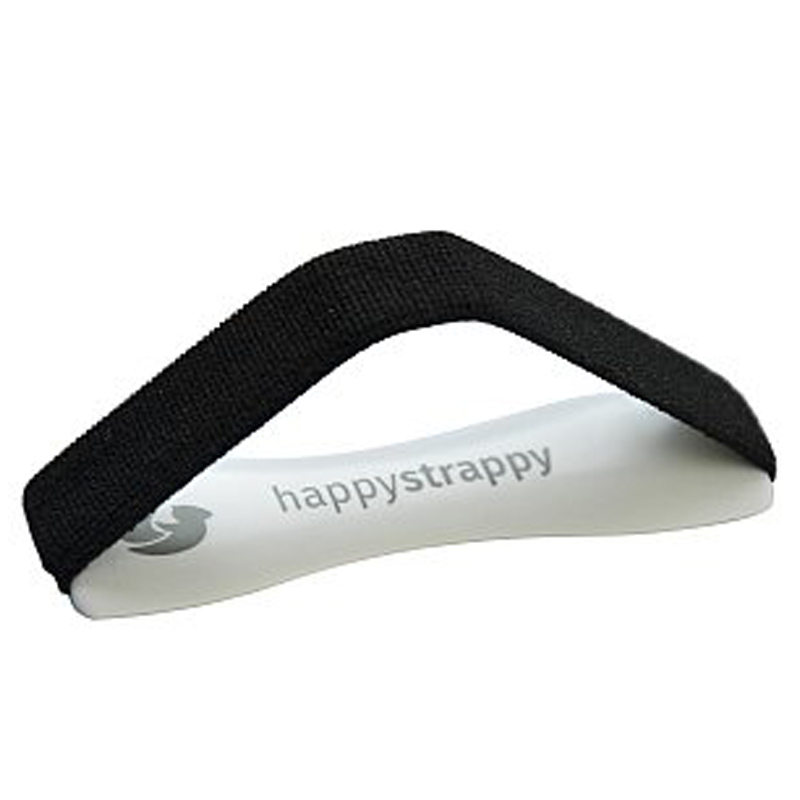 Happy Strappy Smartphone Fingerhalter weiss