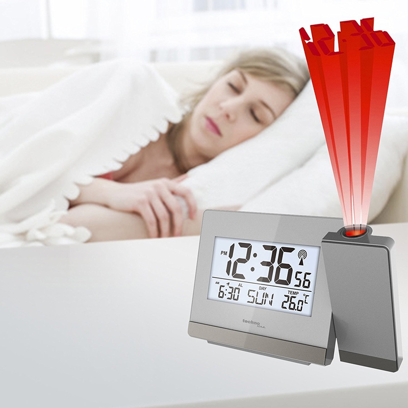 Technoline WT 538 Funk-Projektionswecker mit Touchsensor