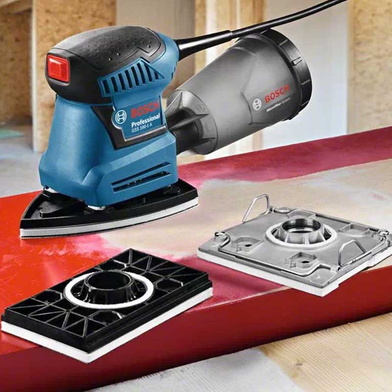 Bosch Professional Schwingschleifer GSS 160-1 A Multi (180 Watt, 1,6 mm)