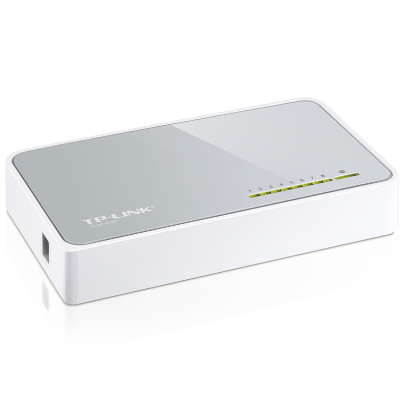 TP-Link TL-SF1008D Desktop Switch 8x 10/100MBit/s RJ45 ports