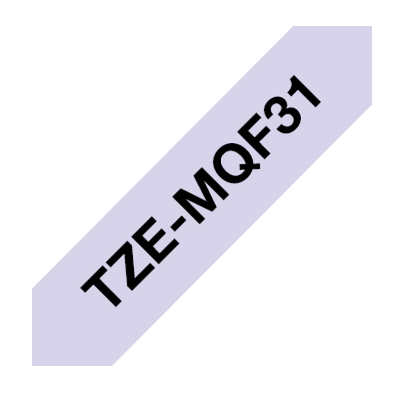 Brother TZe-MQF31 P-touch Pastell-Schriftband (laminiert) 4m lang