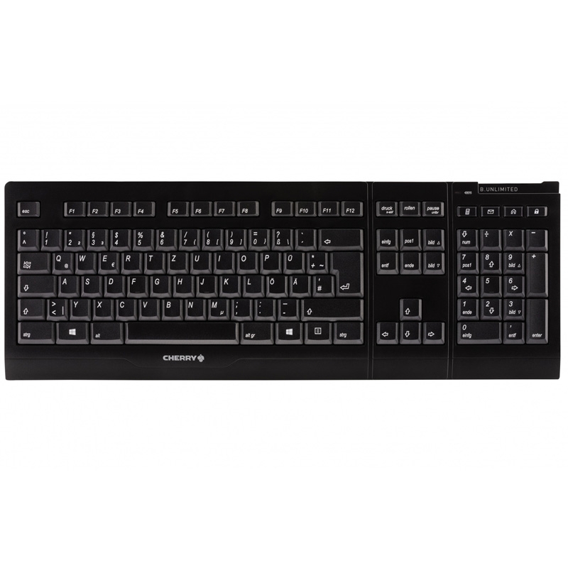 Cherry B.Unlimited 3.0 Tastatur/Maus Set Schwarz