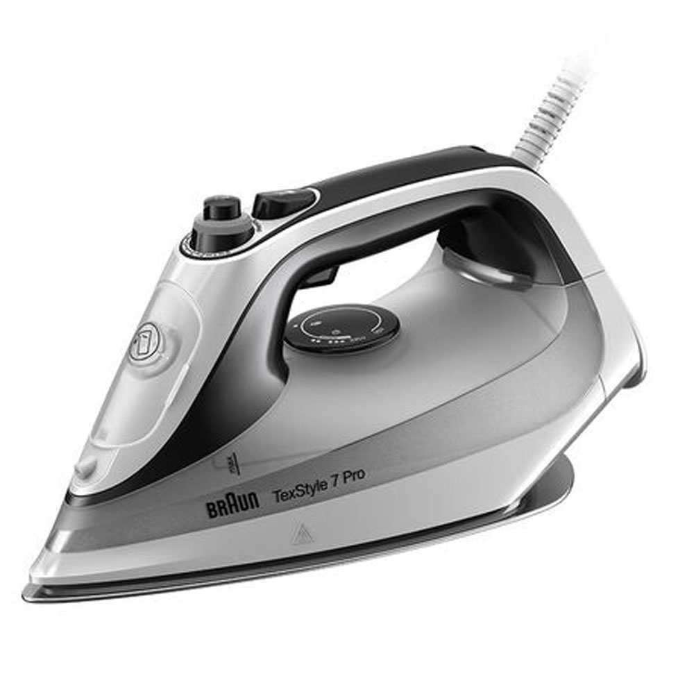 Braun TexStyle 7 SI 7149 WB Dampfbügeleisen weiß/schwarz (2.Wahl)