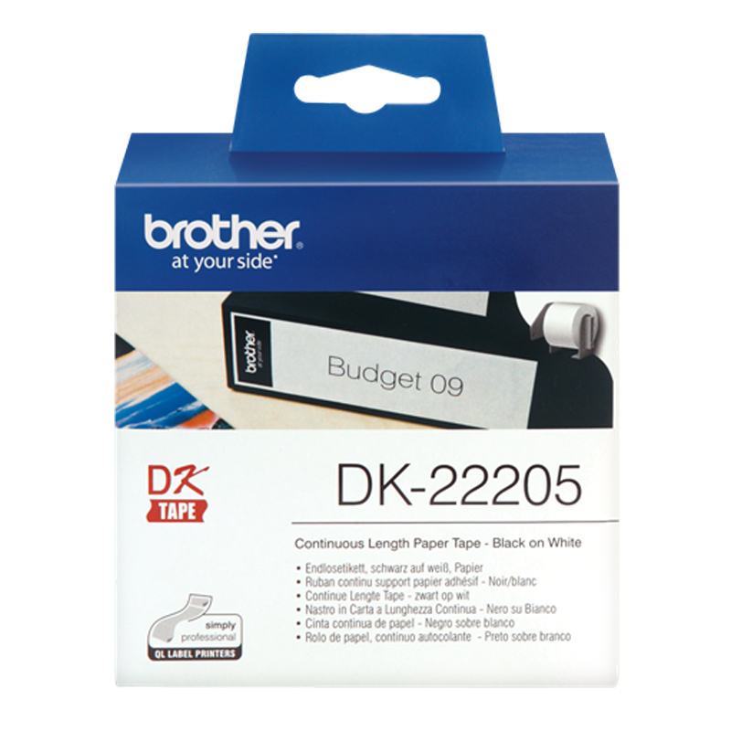 Brother DK22205 Endlosetiketten Papier