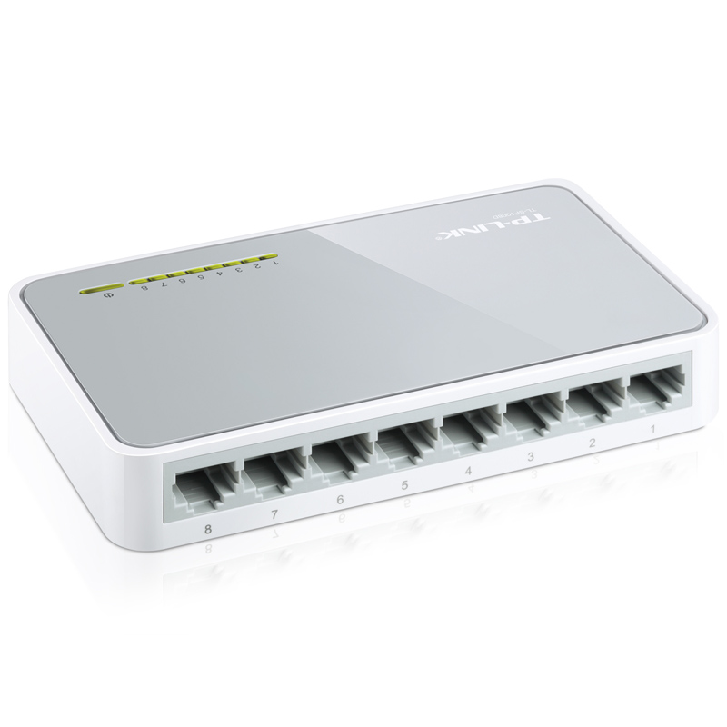 TP-Link TL-SF1008D Desktop Switch 8x 10/100MBit/s RJ45 ports