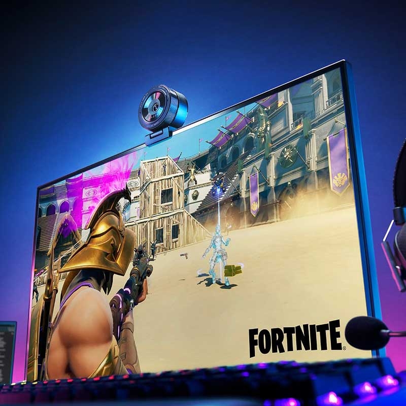 Razer Kiyo Pro USB Streaming Kamera mit Hochleistungslichtsensor und Ständer