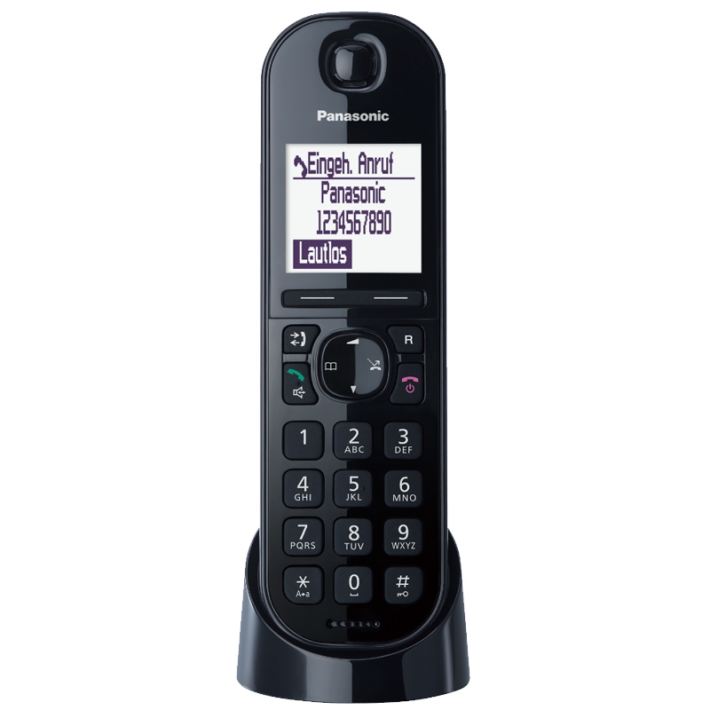Panasonic KX-TGQ200GB IP-Telefon schwarz
