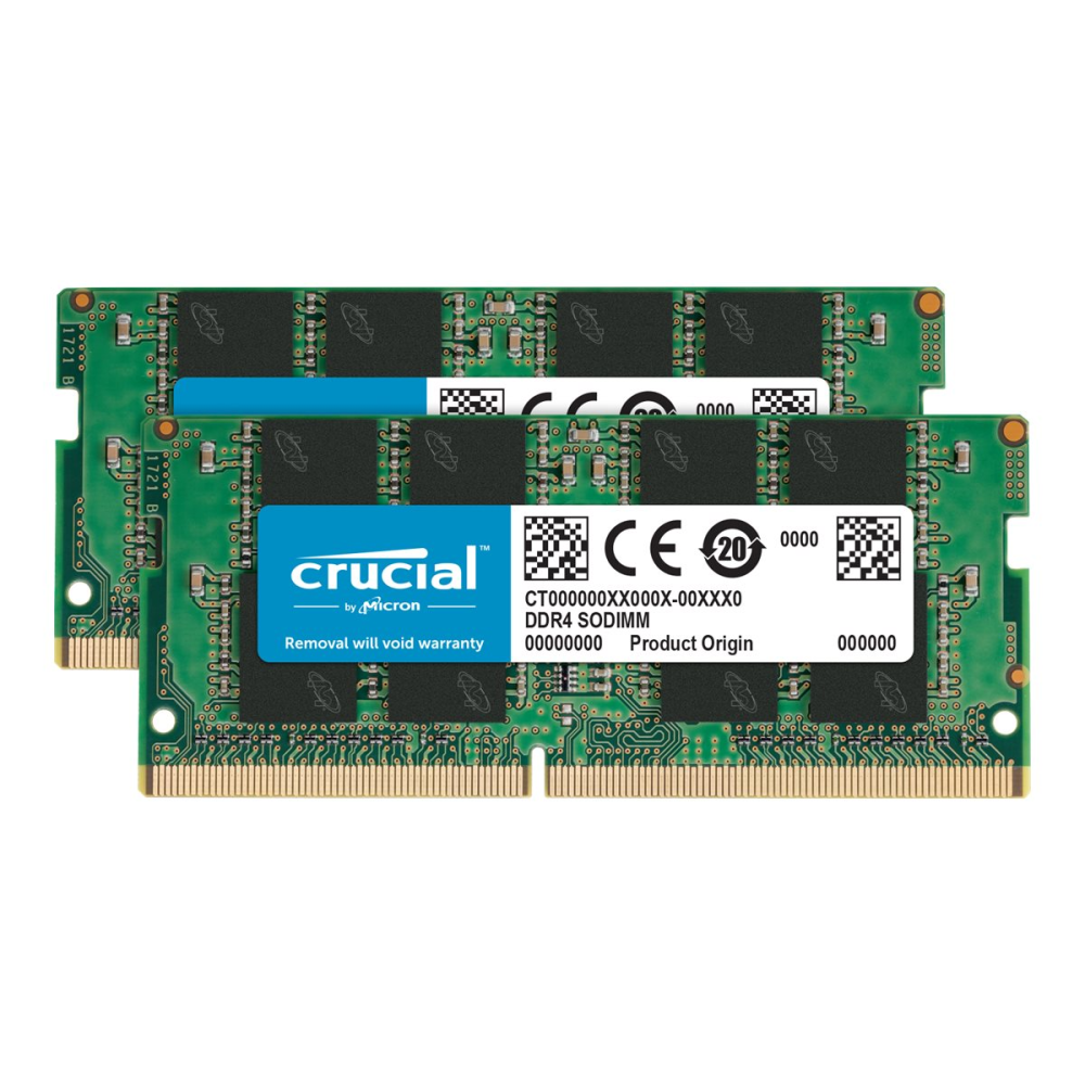 Crucial RAM CT2K8G4SFRA32A 16GB (2x8GB) DDR4 3200MHz CL22 Laptop Arbeitsspeicher Kit