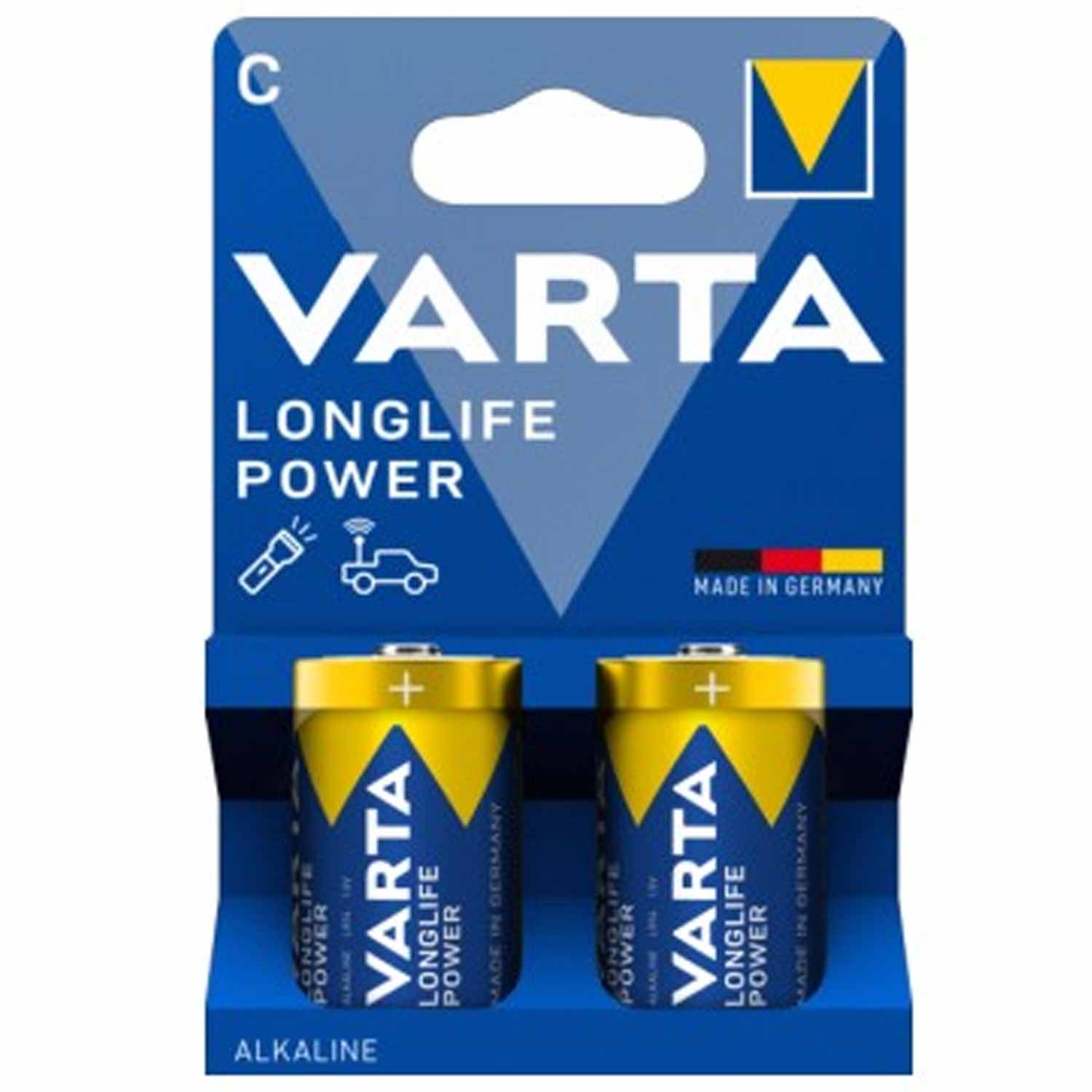 Varta Longlife Power C Batterien 2 Stück