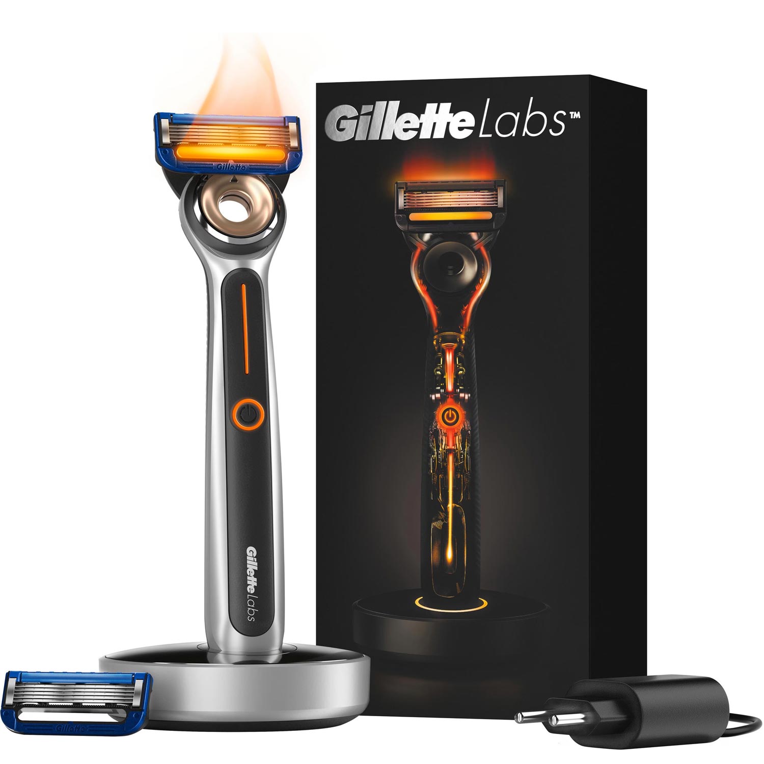 Gillette Labs Heated Nassrasierer mit Reinigungs-Element