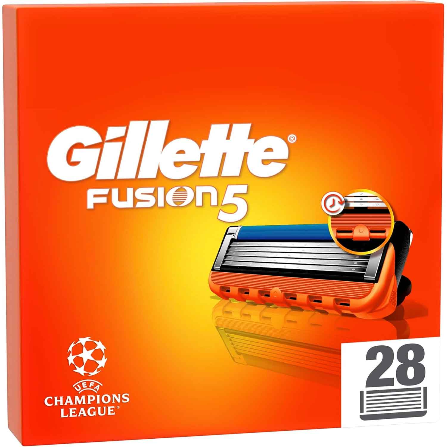 Gillette Fusion5 Ersatzklingen 28 Stück