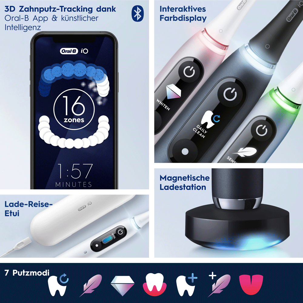 Oral-B iO Series 9N elektr. Zahnbürste Set rose quartz