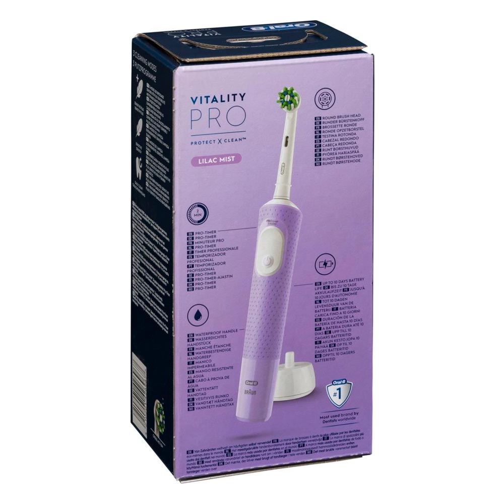 Oral-B Vitality Pro D103 Elektrische Zahnbürste lilac violet