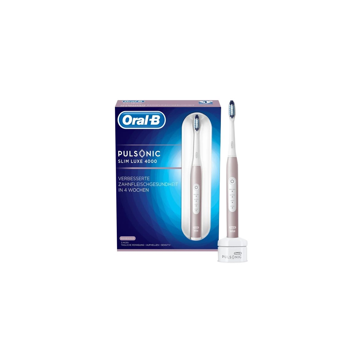 Oral-B Pulsonic Slim Luxe 4000 elektr. Zahnbürste platin
