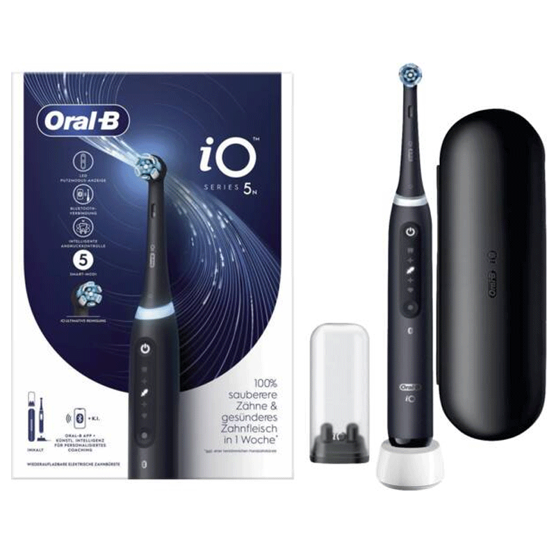 Oral-B iO 5 Elektrische Zahnbürste matt black
